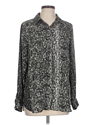 Mossimo Long Sleeve Blouse (view 1)