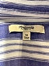 Madewell Stripes Blue Ivory Long Sleeve Button-Down Shirt Size M - photo 7