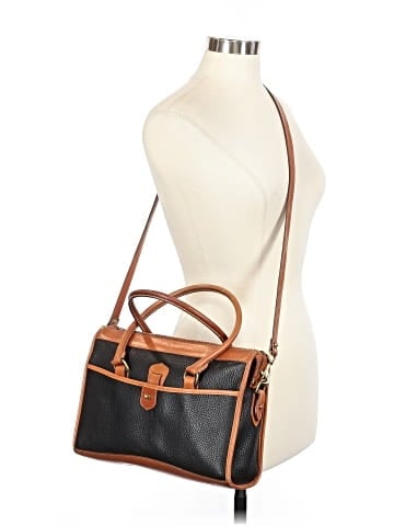 Dooney & Bourke Leather Satchel (view 2)