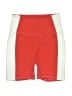 Solid & Striped Color Block Red Athletic Shorts Size S - photo 1