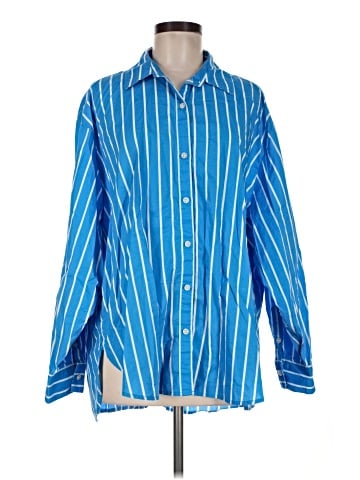 Aerie Long Sleeve Button-Down Shirt (view 1)
