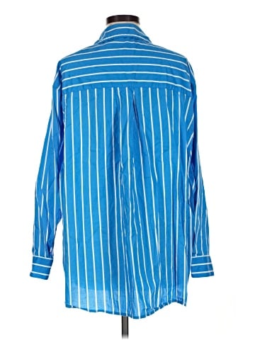 Aerie Long Sleeve Button-Down Shirt (view 2)