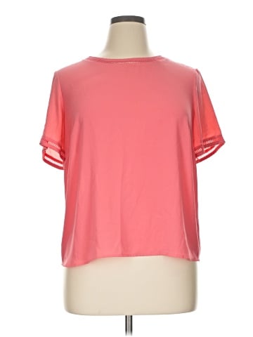 J.Crew Factory Store Short Sleeve Top (view 1)