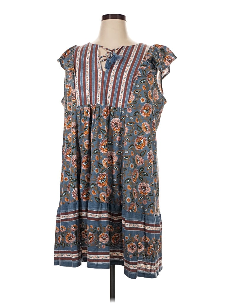Pre-owned Matilda Jane Casual Dress In Blue