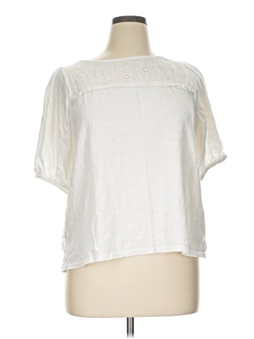 Gloria Vanderbilt Short Sleeve Blouse (view 1)