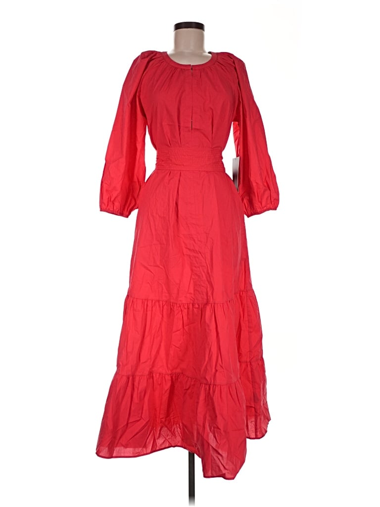 Pre-owned Tuckernuck Casual Dress In Red