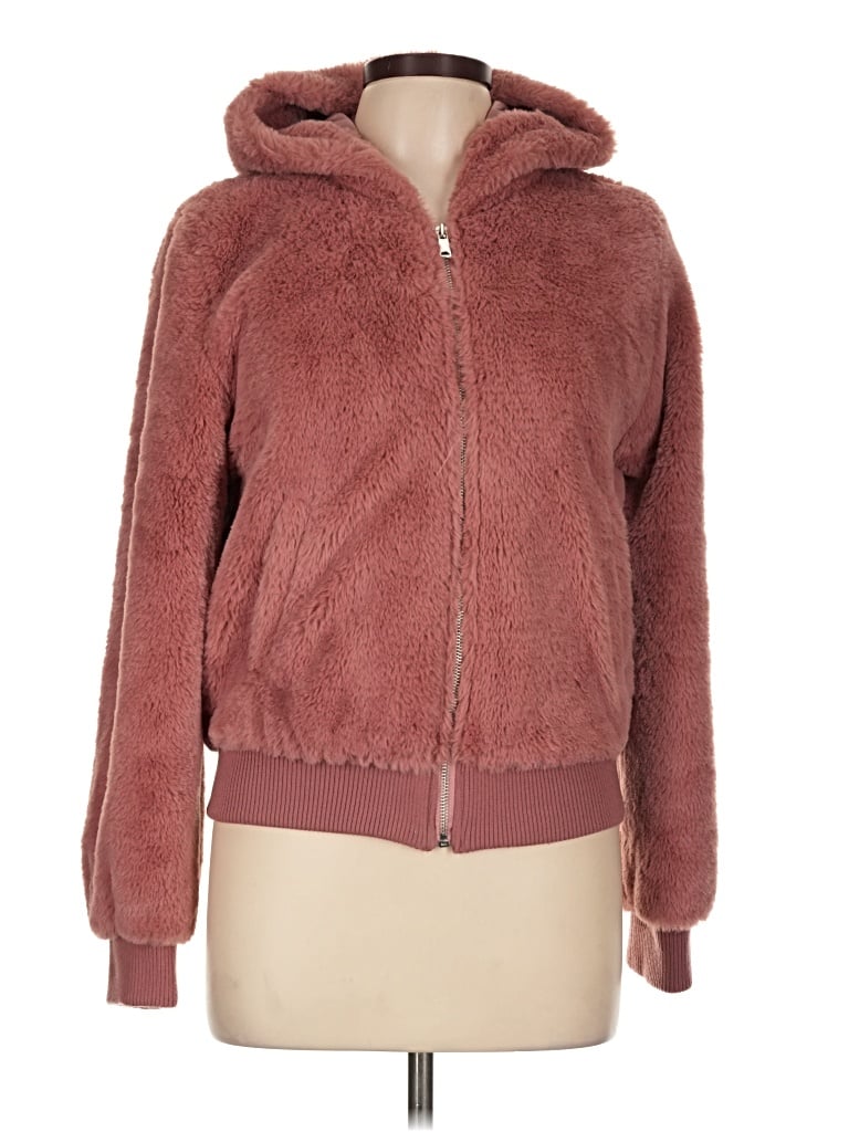 Pre-owned Love Tree Jacket In Burgundy
