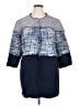 Chico's Blue Coat Size XL (3) - photo 1