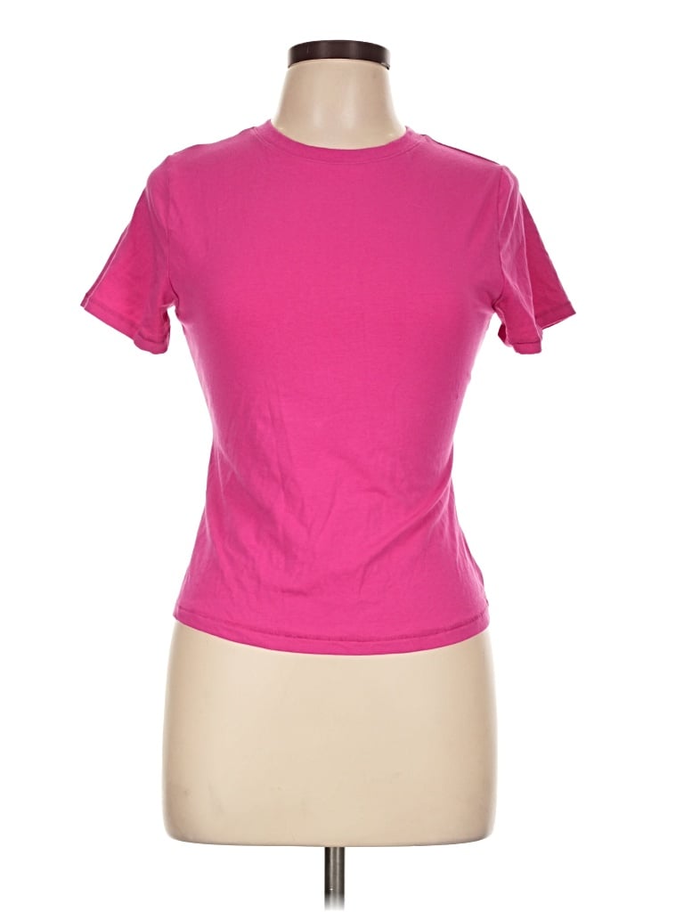 Pre-owned Scoop Active T-shirt In Pink