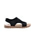 Forever Black Sandals Size 7 1/2 - photo 1