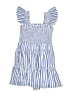 Rare Editions Stripes Blue Dress Size 10 - photo 2