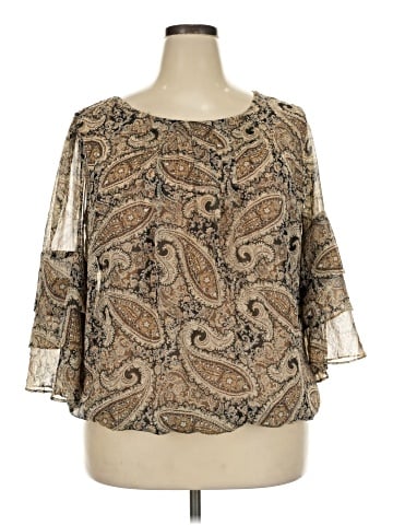 DressBarn 3/4 Sleeve Blouse (view 1)