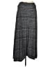 Robert Louis Stripes Gray Casual Skirt Size XL - photo 1