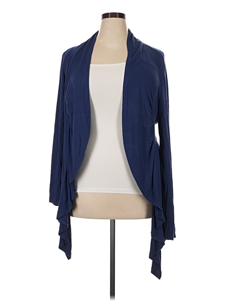 Pre-owned Grace Elements Cardigan Sweater In Blue