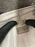 Nike 100% Polyester Color Block Gray Athletic Shorts Size L - photo 3