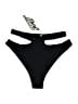 Motel Graphic Black Swimsuit Bottoms Size M - photo 1