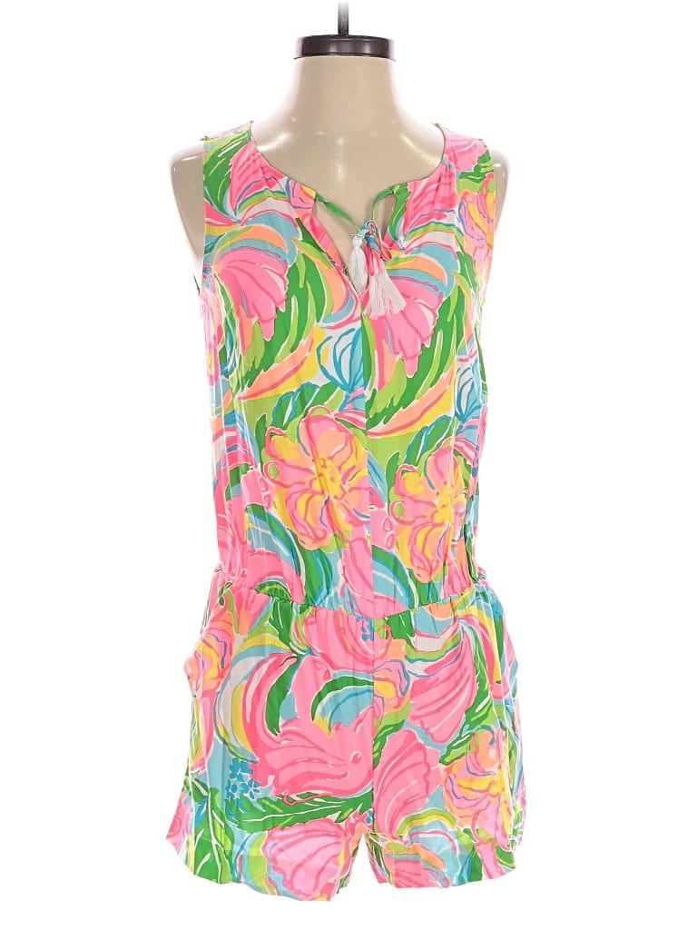 Pre-owned Lilly Pulitzer Romper In Pink