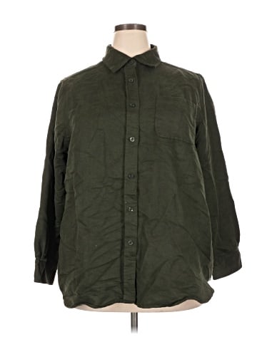 Woman Within 3/4 Sleeve Blouse (view 1)
