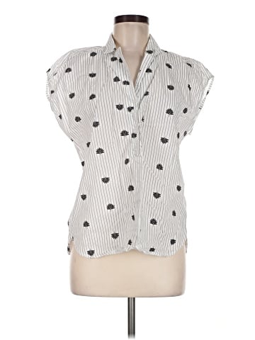 Ann Taylor LOFT Outlet Sleeveless Button-Down Shirt (view 1)