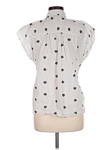 Ann Taylor LOFT Outlet Sleeveless Button-Down Shirt (view 2)