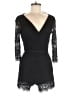 Paper Heart 100% Polyester Black Romper Size 8 - photo 1