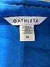 Athleta 100% Linen Blue Long Sleeve Button-Down Shirt Size M - photo 7