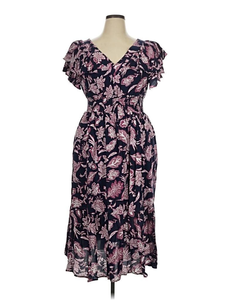 Pre-owned Maurices Casual Dress In Purple