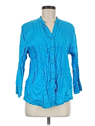 Sag Harbor 3/4 Sleeve Blouse (view 1)