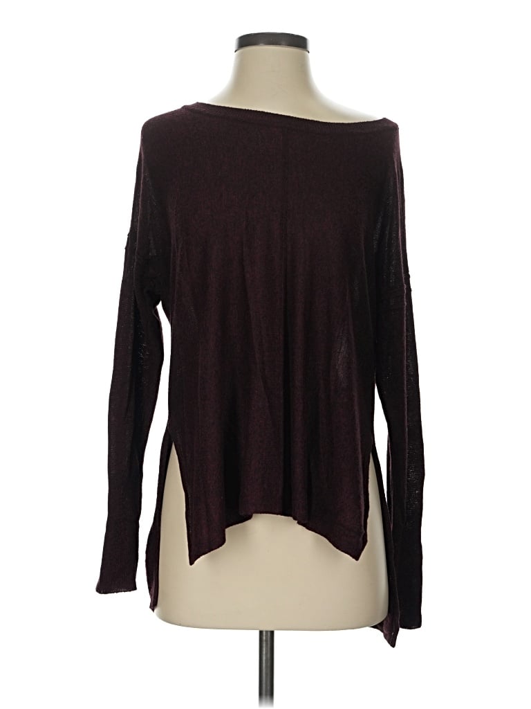 Pre-owned Altar'd State Pullover Sweater In Burgundy
