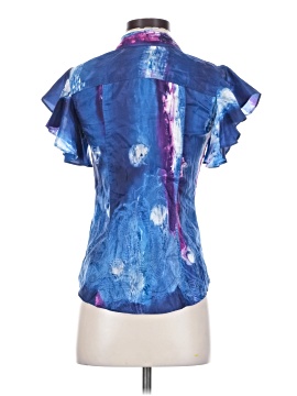 ADAM by Adam Lippes Short Sleeve Silk Top (view 2)