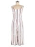 Tularosa 100% Viscose Stripes Red White Jumpsuit Size M - photo 1
