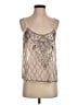 Forever 21 100% Polyester Silver Sleeveless Blouse Size S - photo 1