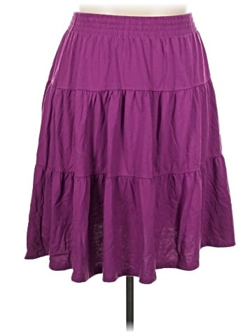 Woman Within Casual Skirt (view 1)
