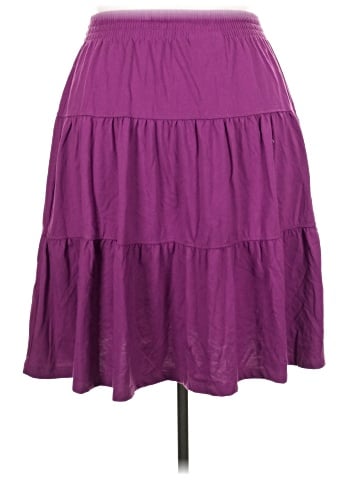 Woman Within Casual Skirt (view 2)