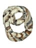 Cejon 100% Polyester Animal Print Ivory Scarf One size - photo 1