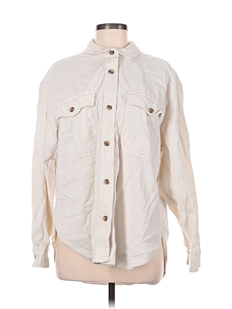 Pre-owned Universal Thread Jacket In Ivory