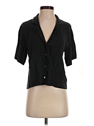 Madewell Button-Front Resort Shirt in Lusterweave (view 1)