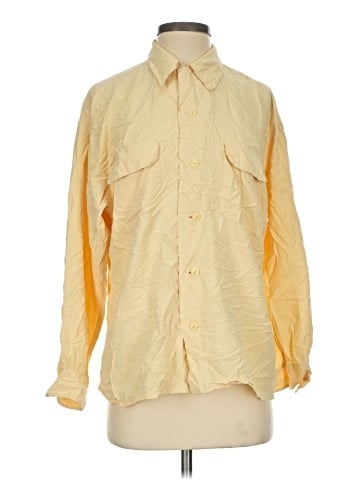 Ann Taylor Long Sleeve Silk Top (view 1)