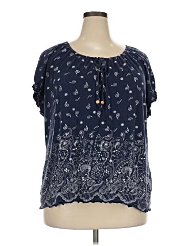 DressBarn Short Sleeve Blouse (view 1)