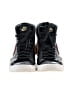 Nike 100% Leather Black Sneakers Size 7 1/2 - photo 2