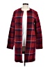 Max Studio Plaid Black Red Cardigan Size S - photo 1