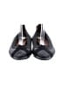Unbranded 100% Leather Black Flats Size 8 1/2 - photo 2