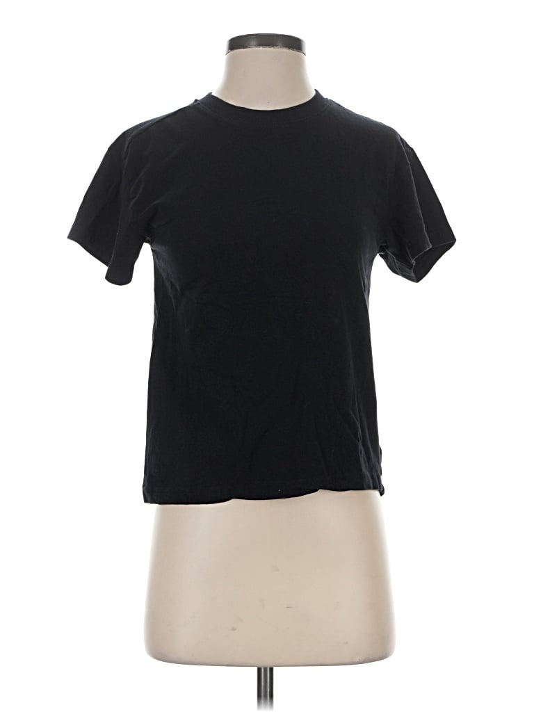 Pre-owned Eye Candy Short Sleeve T-shirt In Black
