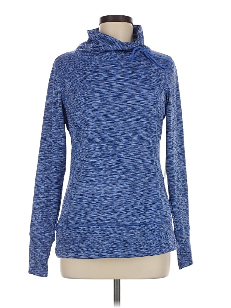 Layer 8 Pullover Sweater In Blue