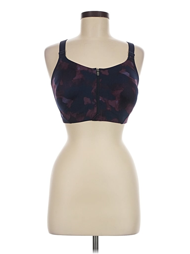 Pre-owned All In Motion Sports Bra In Burgundy