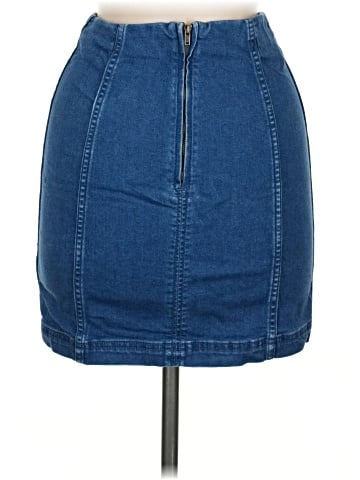 Free People Denim Skirt (view 2)