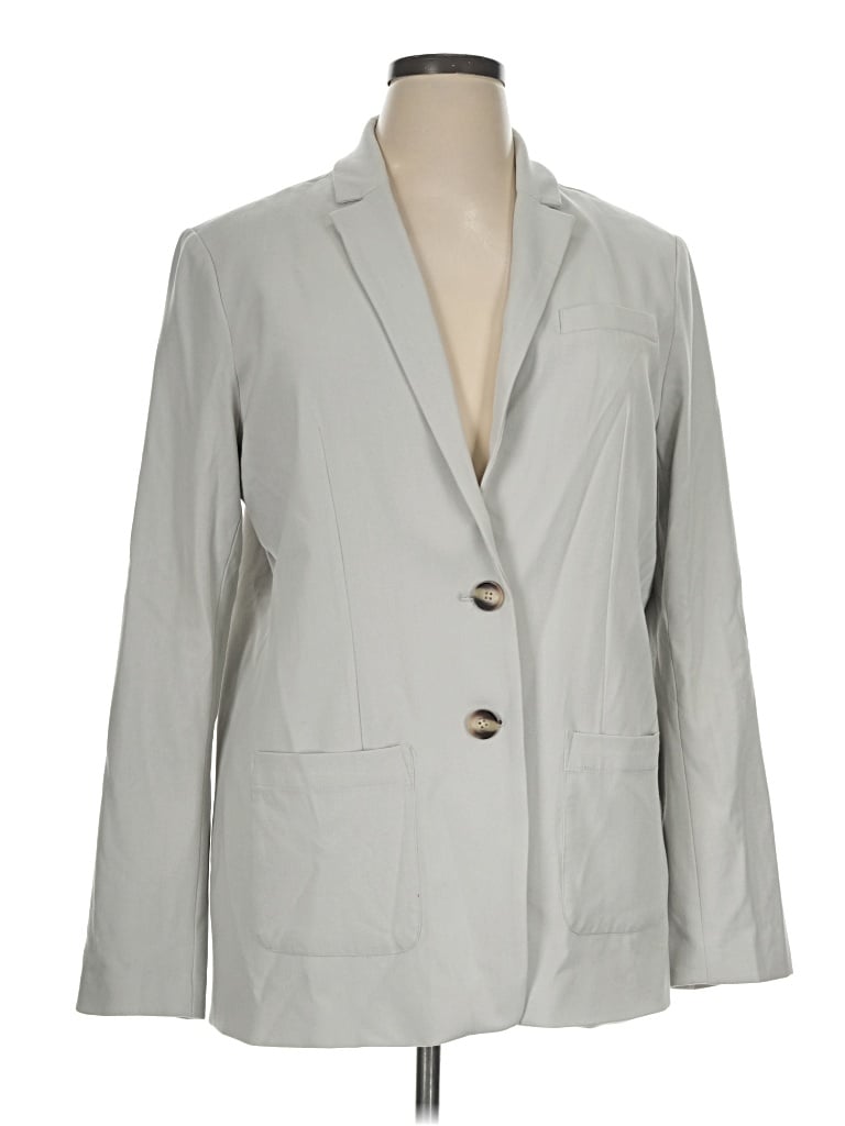 Pre-owned 41hawthorn Blazer Jacket In Gray