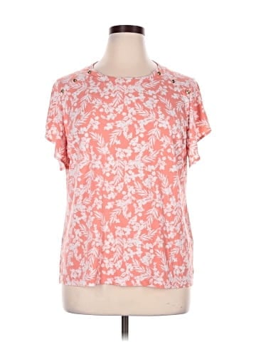 Liz Claiborne Short Sleeve T-Shirt (view 1)