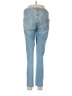 Zara Basic Hearts Blue Jeans Size 8 - photo 2
