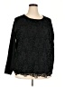 Adrianna Papell Black Pullover Sweater Size XXL - photo 1